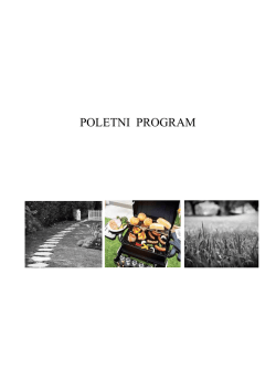POLETNI PROGRAM