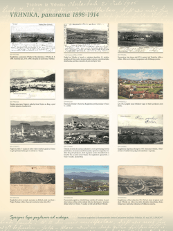 VRHNIKA, panorama 1898-1914