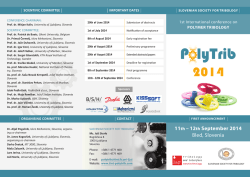 PolyTrib 2014 flyer