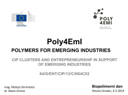 Poly4EmI projekt, Alexis Zrimec in Mateja Dermastia, Ministrstvo za