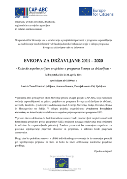 Program - CED Slovenia