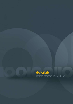 letno poročilo 2012 - Index of