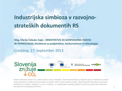 Tiskovna konferenca Slovenija znižuje CO2: dobre prakse