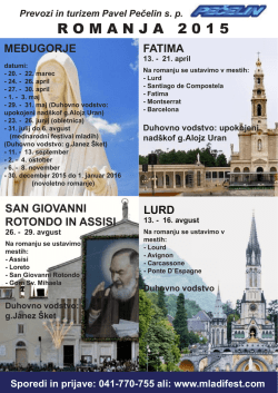 Romanja 2015