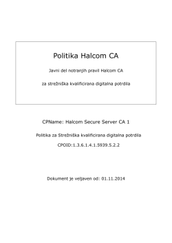 Halcom Secure Server CA 1, 1.3.6.1.4.1.5939.5.2.2