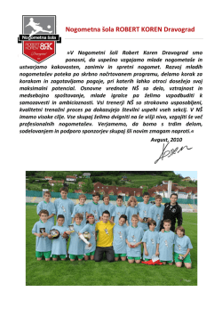 Nogometna šola ROBERT KOREN Dravograd