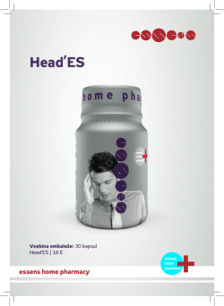 Head`ES- prehransko dopolnilo