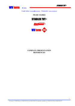 Company presentation