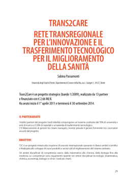 Sabina Passamonti.pdf - OpenstarTs - Università degli Studi di Trieste