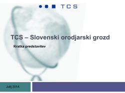 TCS – Slovenski orodjarski grozd