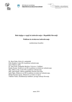 PDF dokument - Bela knjiga 2011