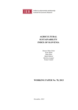 Delovni zvezek 78 - Inštitut za ekonomska raziskovanja