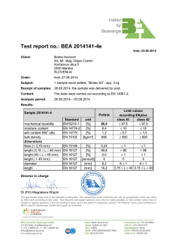 Test report no.: BEA 2014141-4e