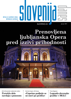 januarska številka revije - Urad Vlade Republike Slovenije za