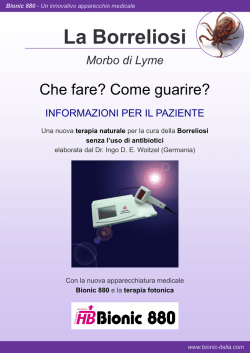 La Borreliosi