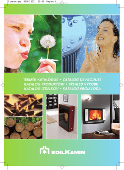 katalog produktów • přehled výrobků katalog izdelkov • katalog