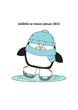 JEDILNIK - JANUAR 2010