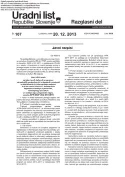 R107 - Uradni list Republike Slovenije