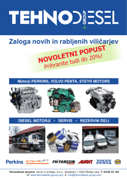 NOVOLETNI POPUST Zaloga novih in rabljenih viličarjev