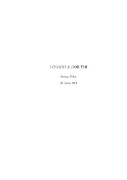 PDF oblika učbenika "OSNOVNI ALGORITMI"