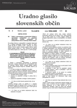 Uradno glasilo slovenskih občin, 14/2013, 12.4.2013