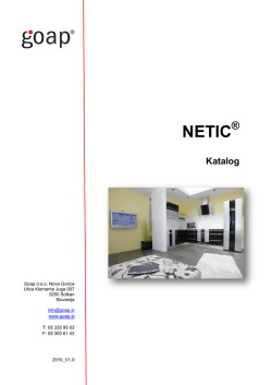 NETIC ® Katalog