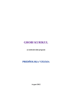 grobi kurikul