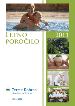 Letno poročilo 2011