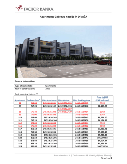 Apartments Gabrovo naselje in DIVAČA