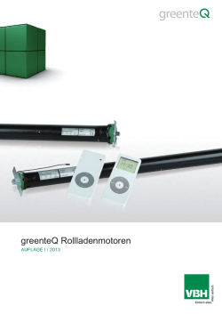greenteQ Rollladenmotoren