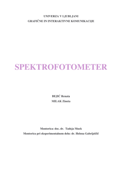 SPEKTROFOTOMETER - SAM