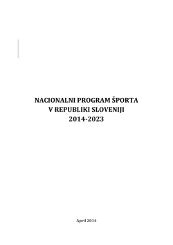 dokument - Inšpektorat Republike Slovenije za šolstvo in šport