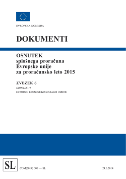 Oddelek 6 Evropski ekonomsko-socialni odbor - EUR-Lex