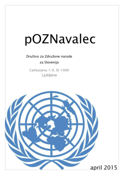 tukaj - Društvo za Združene narode za Slovenijo