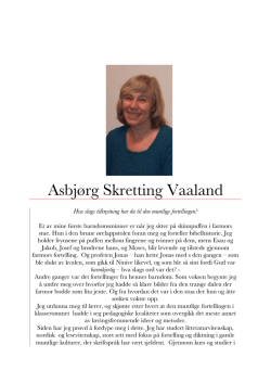 Asbjørg Skretting Vaaland