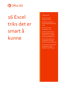 16 Microsoft Excel funksjoner og formler det er smart å kunne