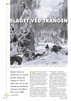 SLAGET VED TRANGEN - Norges Forsvarsforening
