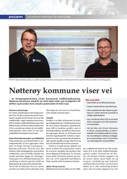 Nøtterøy kommune viser vei