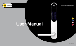 Yale Doorman User Manual Versjon 1.1