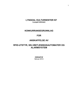 PDF - Lyngdal Kulturhus
