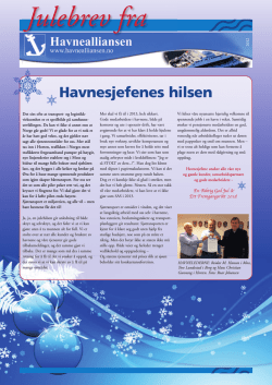 Infoskriv Julenummer 2012