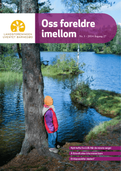 Oss foreldre imellom Nr. 1 - Landsforeningen uventet barned&oslash;d