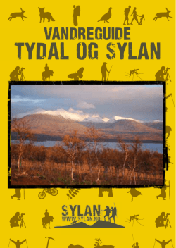 Vandrebrosjyre for Tydal og Sylan