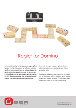 Regler for Domino