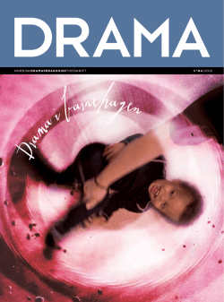 drama 4-2012 - Landslaget drama i skolen