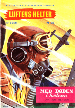 "Luftens helter" magasinet - mai 1957