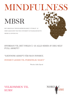 Mindfulness-MBSR