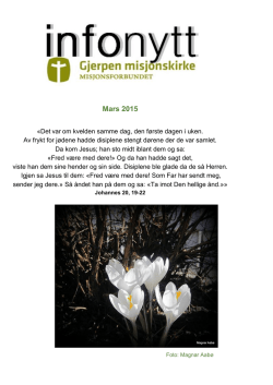 Mars 2015 - Gjerpen Misjonskirke
