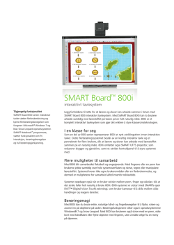 SMART Board™ 800i