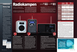 Teknisk Ukeblad - Radiokampen